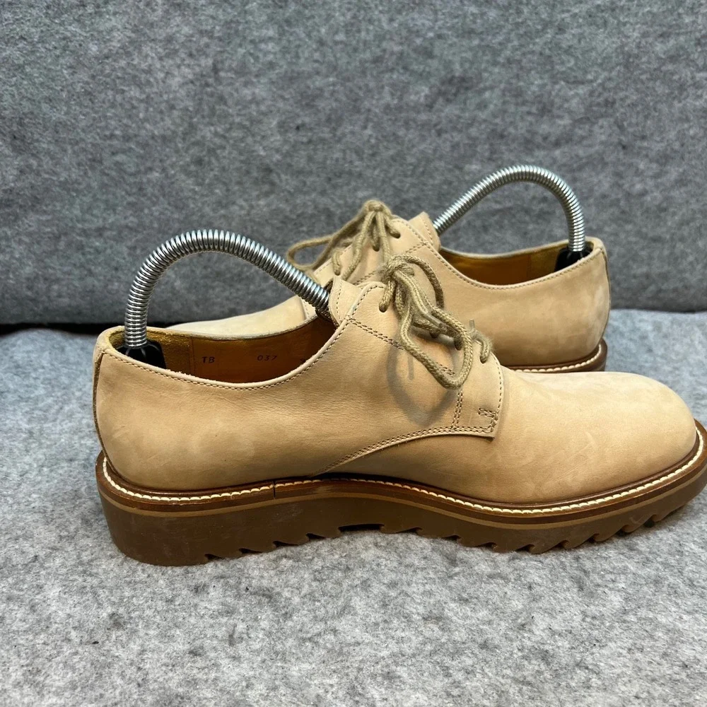 Tommy Bahama Oxfords Dress Shoes Made in Italy Leather Casual Tan Lace Up Mens 9